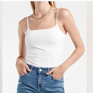 Express Body Contour Compression Sculpting Cami White Size XL NWT
